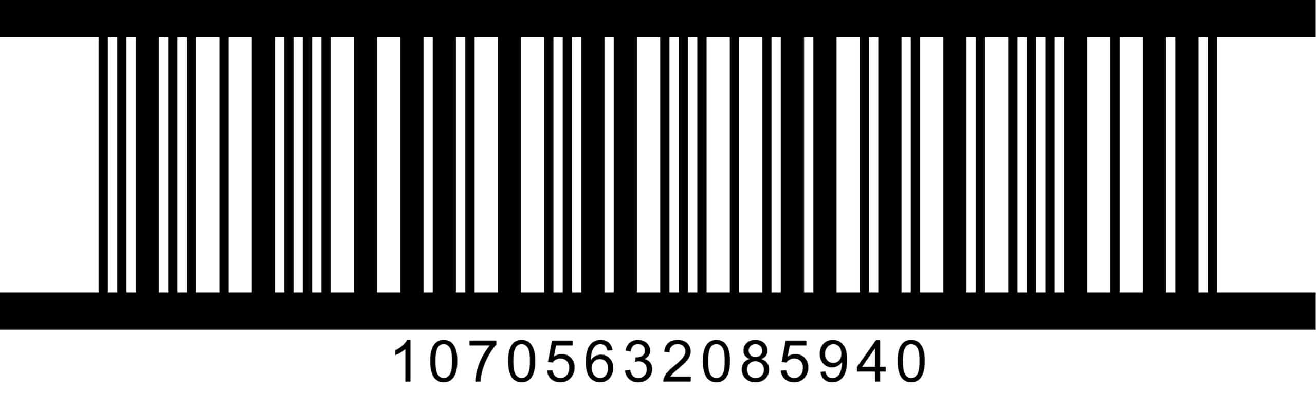 ITF-14 barcode example